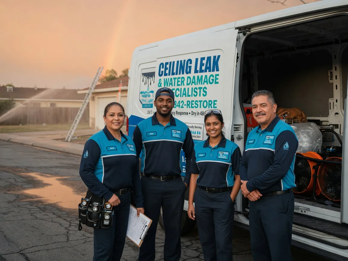 Ceiling Leak Cleanup company in Sugar Run, PA
