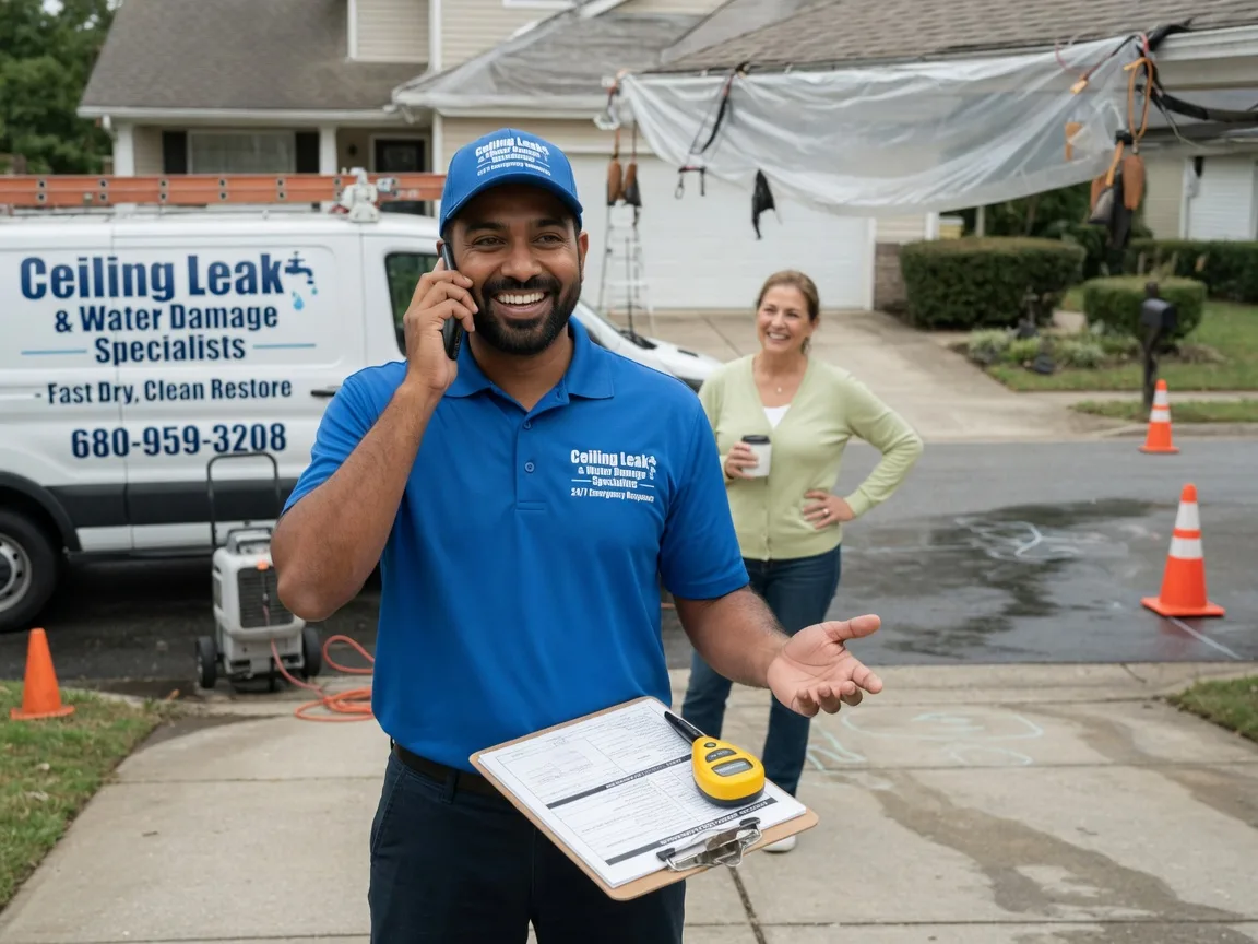 Ceiling Leak Cleanup Sugar Run, PA FAQs